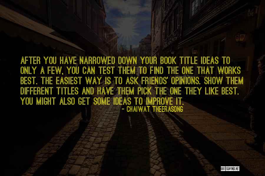 Different Opinions Quotes By Chaiwat Theerasong Different Opinions Quotes By Chaiwat Theerasong