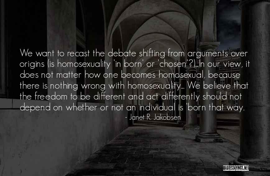 Different Or Differently Quotes By Janet R. Jakobsen Different Or Differently Quotes By Janet R. Jakobsen