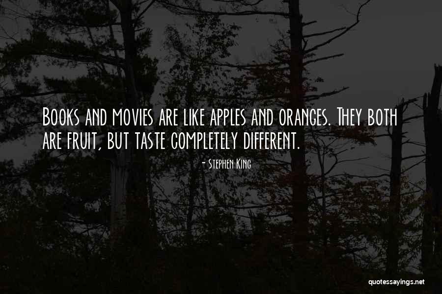 Different Oranges Quotes By Stephen King Different Oranges Quotes By Stephen King