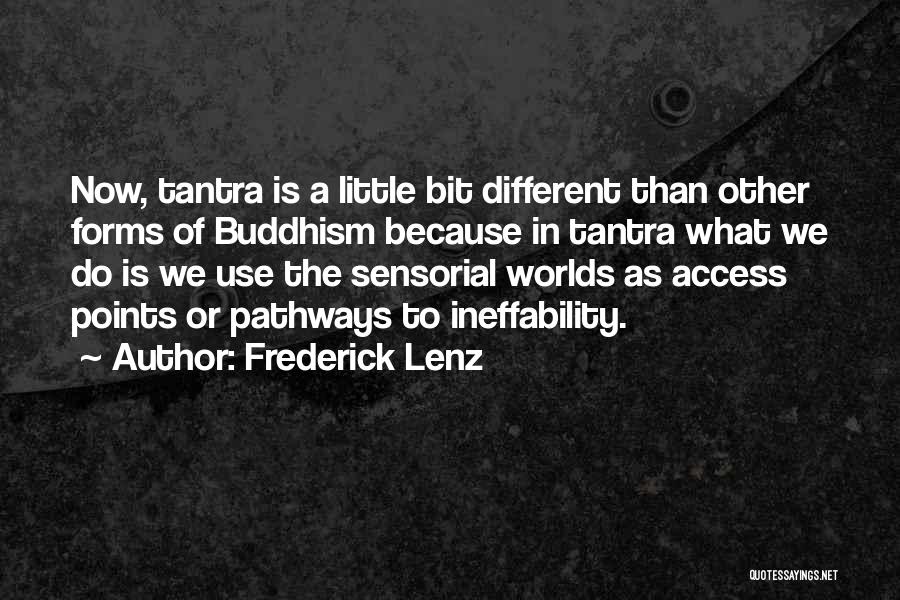 Different Pathways Quotes By Frederick Lenz