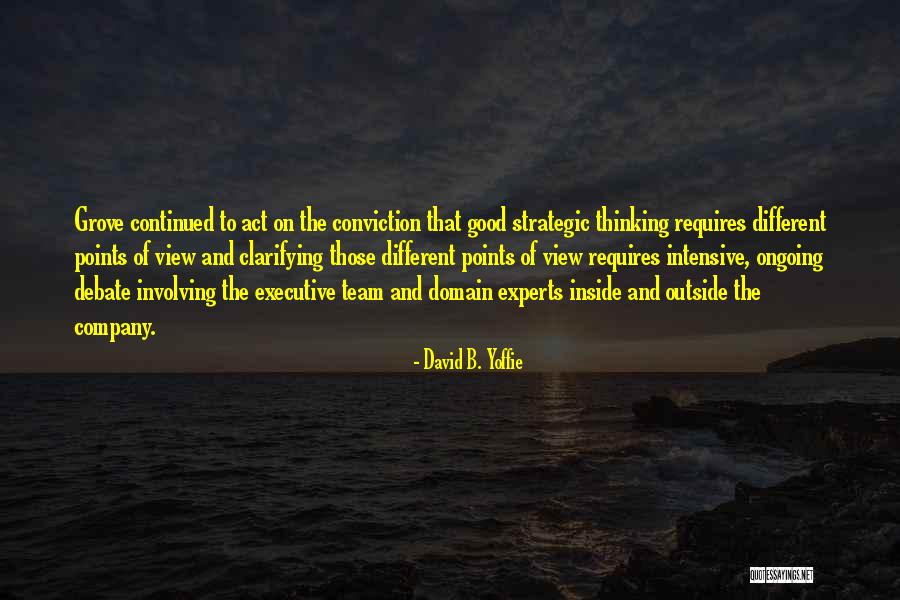 Different Points Quotes By David B. Yoffie Different Points Quotes By David B. Yoffie