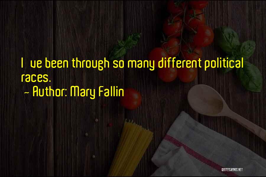 Different Races Quotes By Mary Fallin