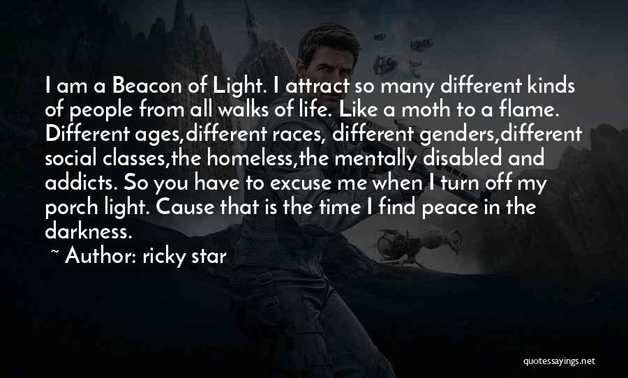 Different Races Quotes By Ricky Star