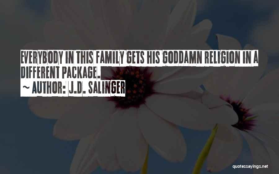 Different Religions Quotes By J.D. Salinger