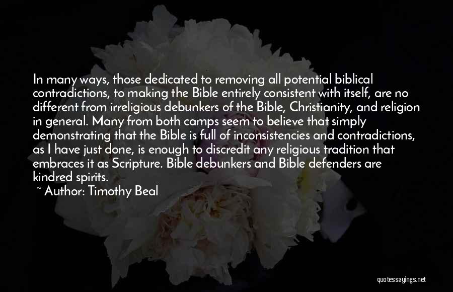 Different Religious Beliefs Quotes By Timothy Beal