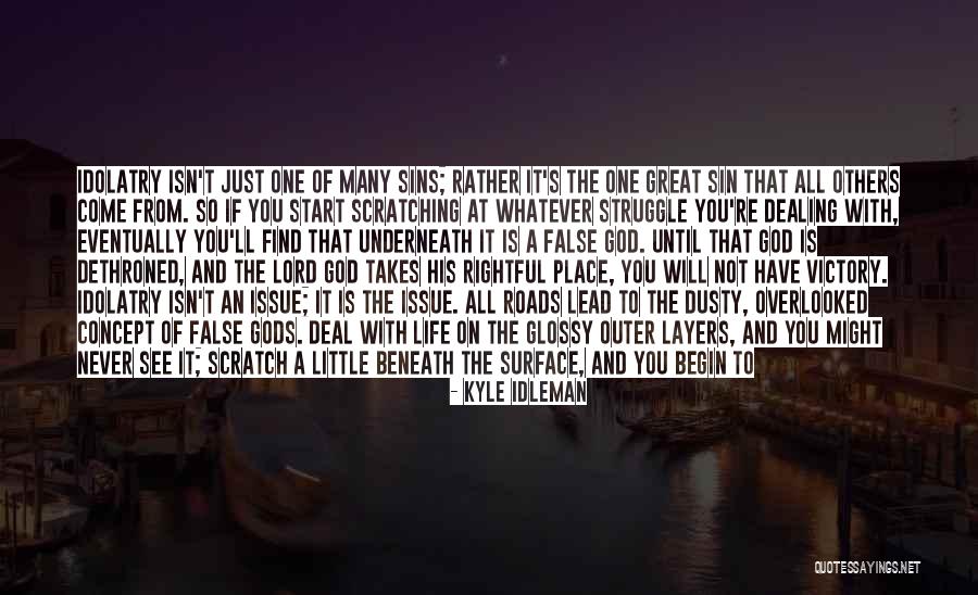 Different Roads In Life Quotes By Kyle Idleman Different Roads In Life Quotes By Kyle Idleman