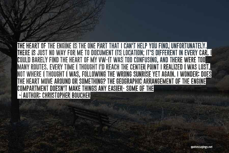 Different Routes Quotes By Christopher Boucher