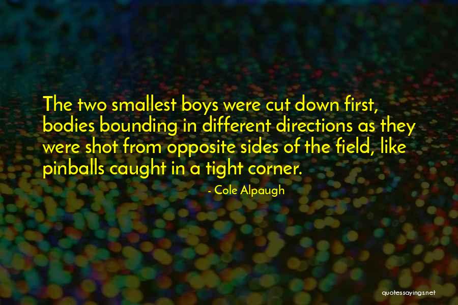 Different Sides Quotes By Cole Alpaugh