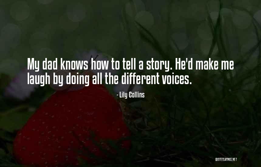 Different Story To Tell Quotes By Lily Collins Different Story To Tell Quotes By Lily Collins