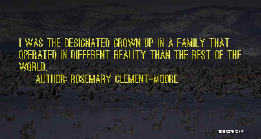 Different Than The Rest Quotes By Rosemary Clement-Moore