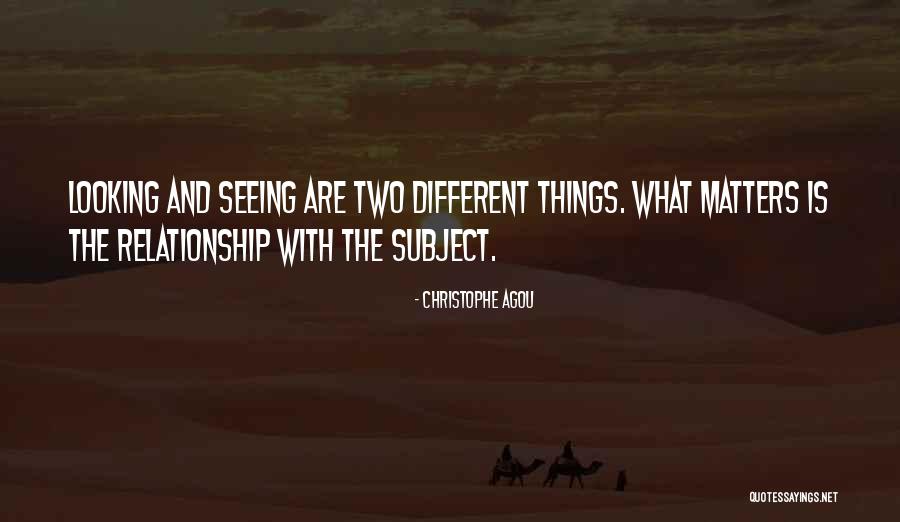 Different Things Quotes By Christophe Agou Different Things Quotes By Christophe Agou