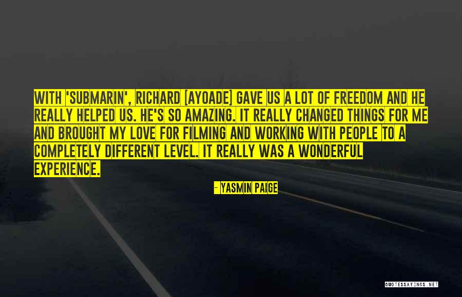 Different Things Quotes By Yasmin Paige Different Things Quotes By Yasmin Paige