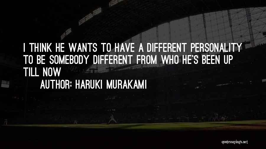 Different Think Quotes By Haruki Murakami