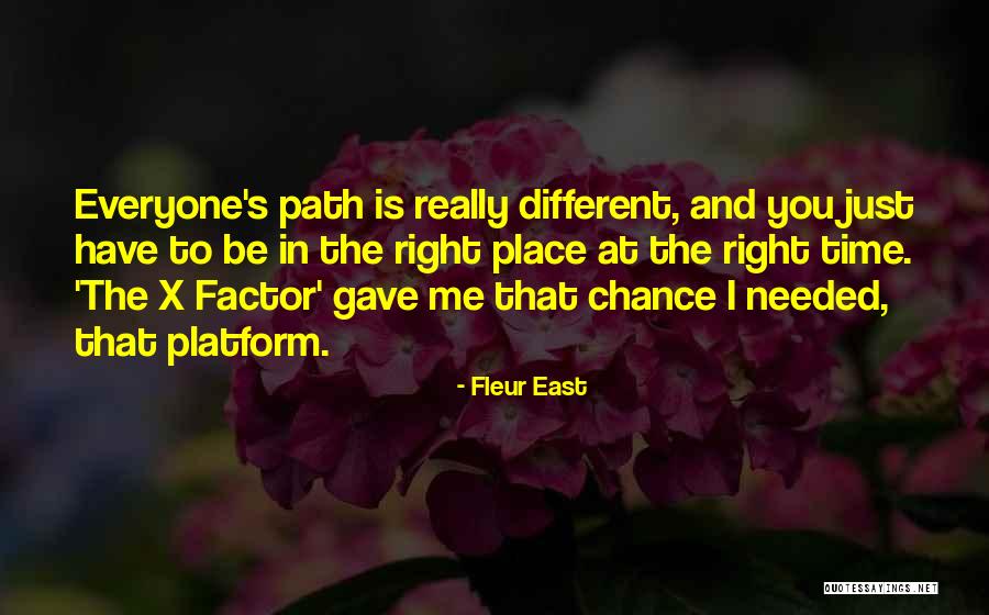 Different Time Different Place Quotes By Fleur East Different Time Different Place Quotes By Fleur East