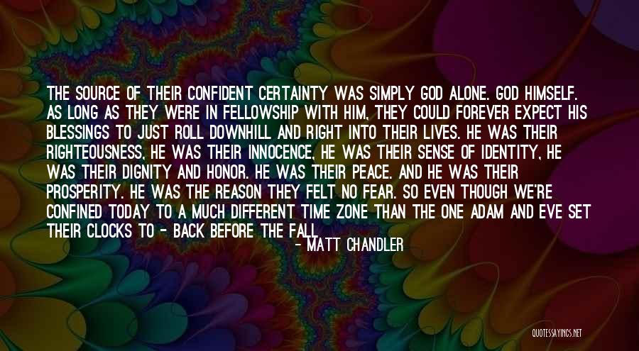 Different Time Zone Quotes By Matt Chandler