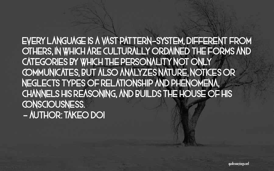 Different Types Quotes By Takeo Doi