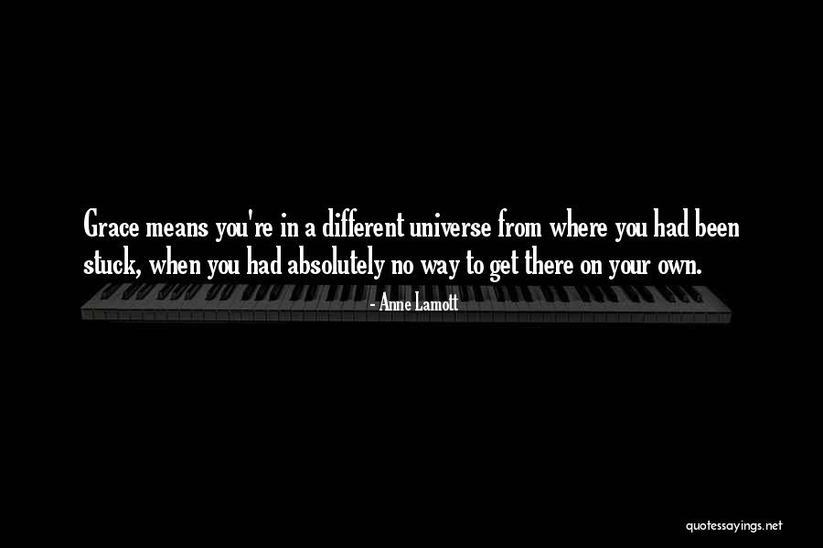 Different Universes Quotes By Anne Lamott