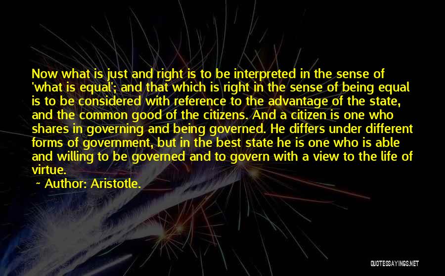 Different Views Of Life Quotes By Aristotle.