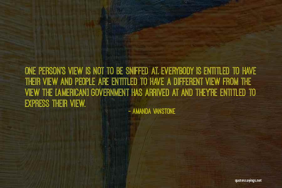 Different Views Quotes By Amanda Vanstone