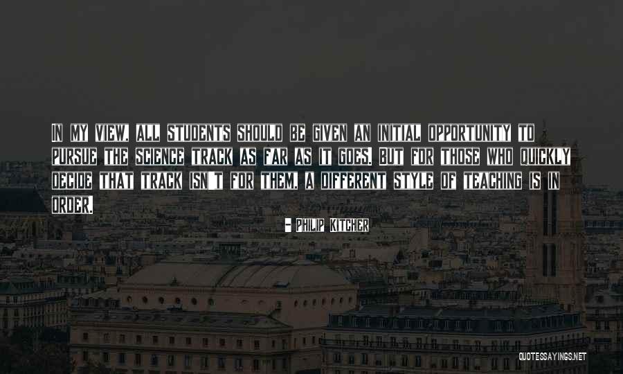 Different Views Quotes By Philip Kitcher Different Views Quotes By Philip Kitcher