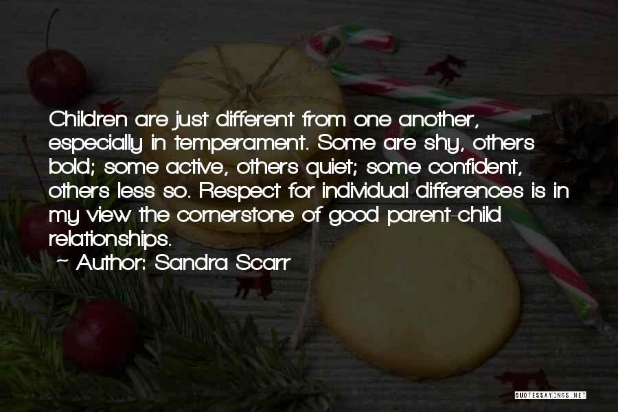 Different Views Quotes By Sandra Scarr