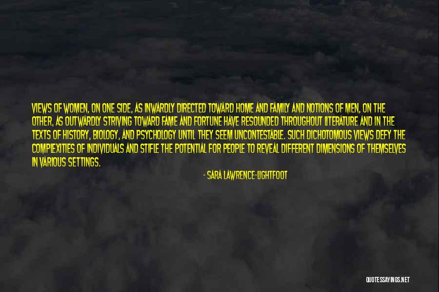 Different Views Quotes By Sara Lawrence-Lightfoot Different Views Quotes By Sara Lawrence-Lightfoot