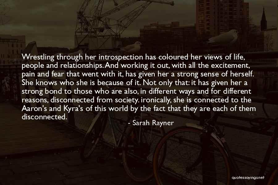 Different Views Quotes By Sarah Rayner