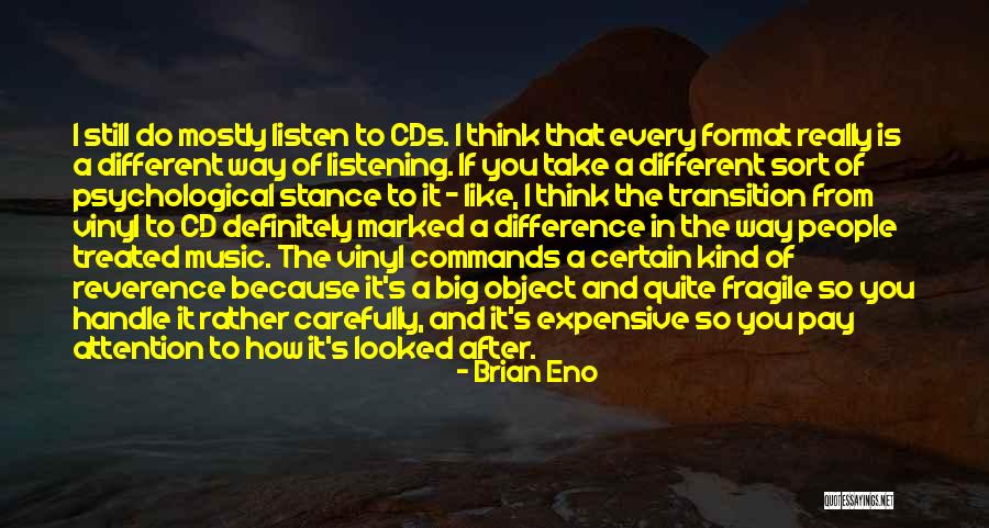 Different Way Of Thinking Quotes By Brian Eno Different Way Of Thinking Quotes By Brian Eno