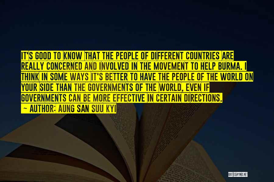 Different Ways Of Thinking Quotes By Aung San Suu Kyi