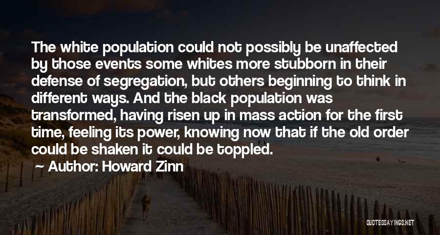 Different Ways Of Thinking Quotes By Howard Zinn