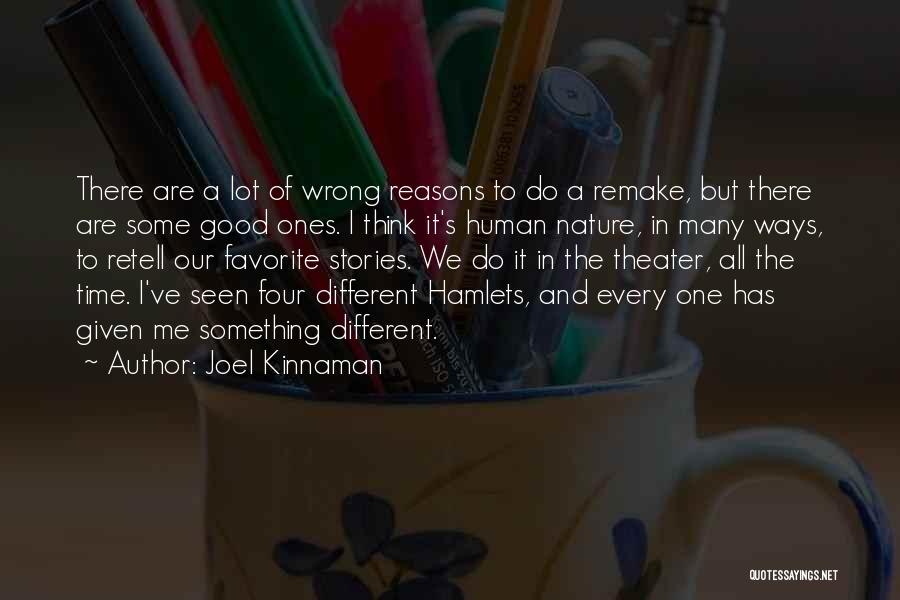 Different Ways Of Thinking Quotes By Joel Kinnaman
