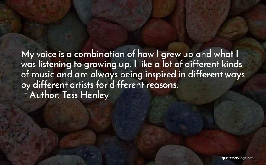 Different Ways Quotes By Tess Henley