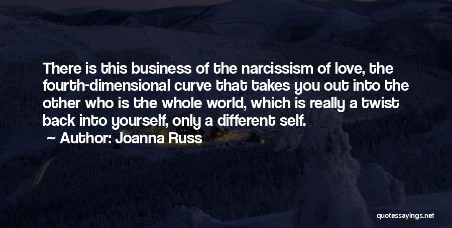 Different World Love Quotes By Joanna Russ