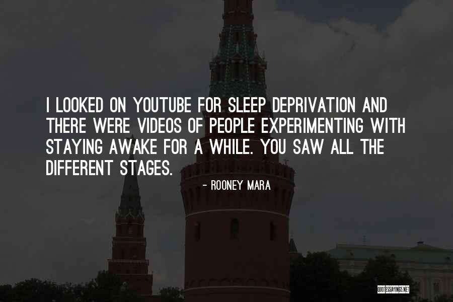 Different Youtube Quotes By Rooney Mara Different Youtube Quotes By Rooney Mara