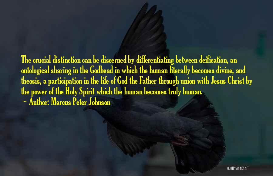Differentiating Yourself Quotes By Marcus Peter Johnson