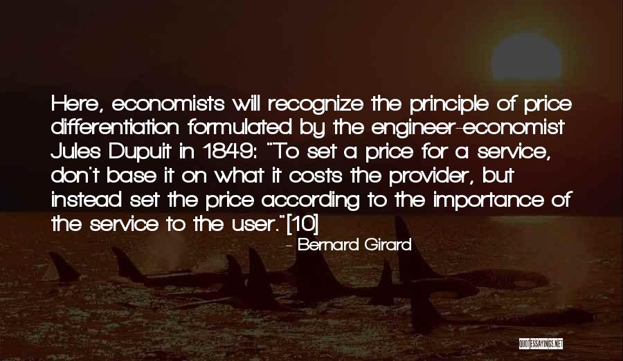 Differentiation Quotes By Bernard Girard Differentiation Quotes By Bernard Girard