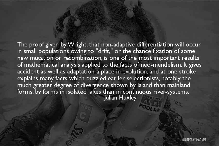Differentiation Quotes By Julian Huxley Differentiation Quotes By Julian Huxley