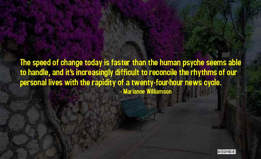 Difficult Change Quotes By Marianne Williamson