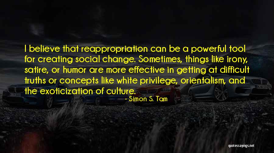 Difficult Change Quotes By Simon S. Tam