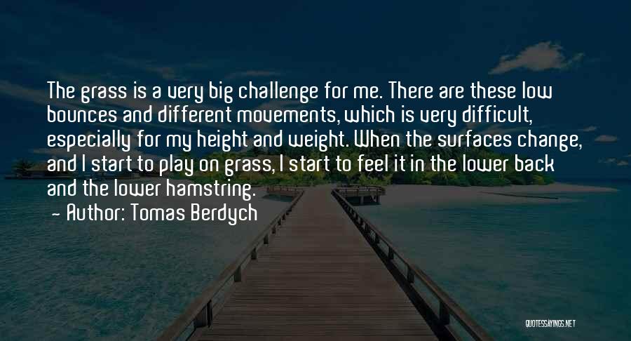 Difficult Change Quotes By Tomas Berdych