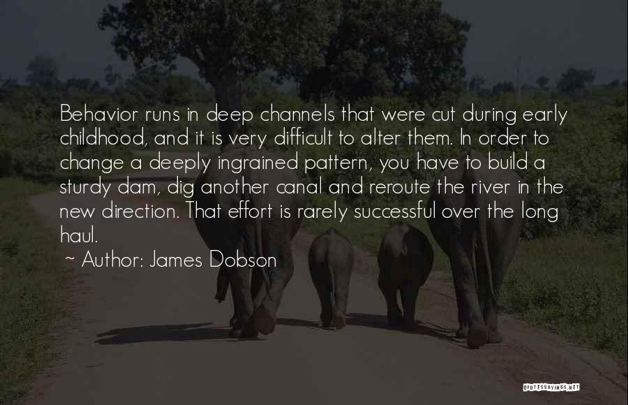 Difficult Childhood Quotes By James Dobson