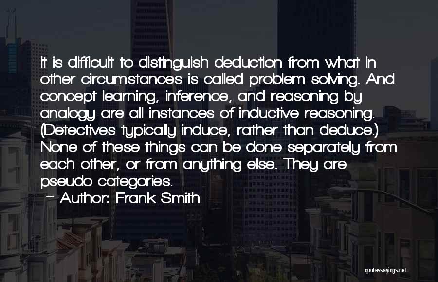 Difficult Circumstances Quotes By Frank Smith