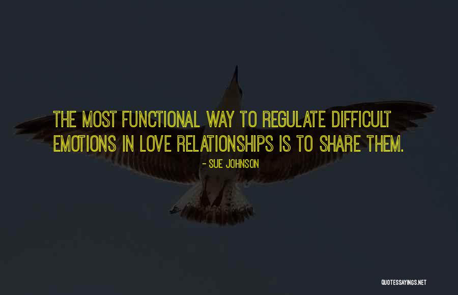 Difficult Love Relationships Quotes By Sue Johnson