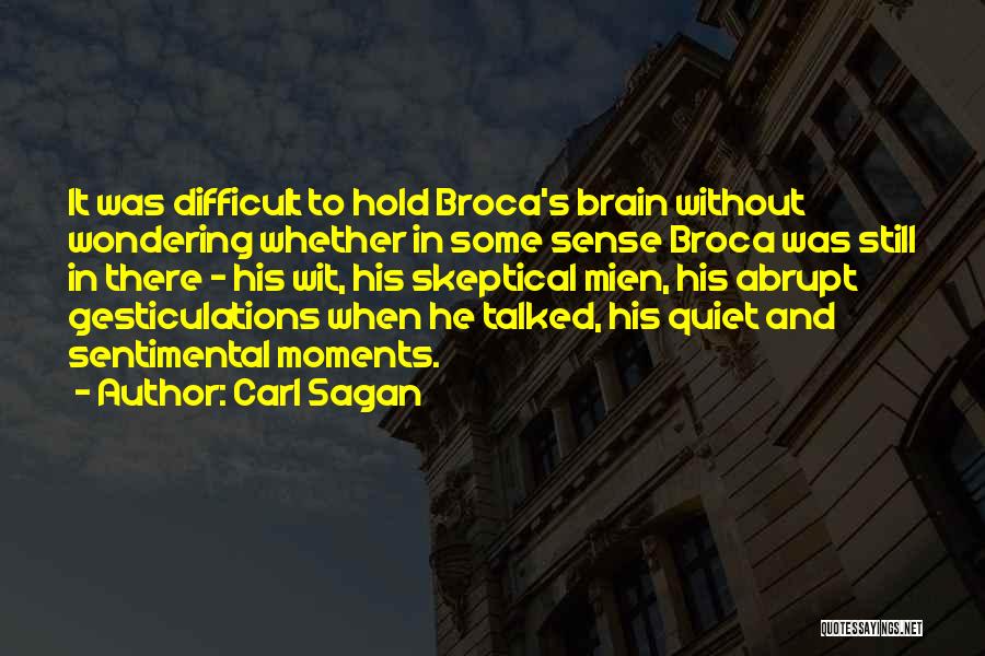 Difficult Moments In Life Quotes By Carl Sagan