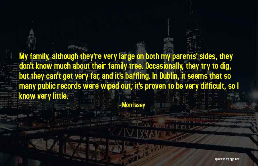 Difficult Parents Quotes By Morrissey Difficult Parents Quotes By Morrissey