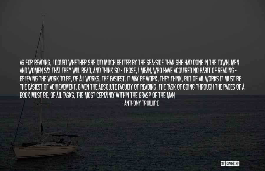Difficult Reading Quotes By Anthony Trollope Difficult Reading Quotes By Anthony Trollope