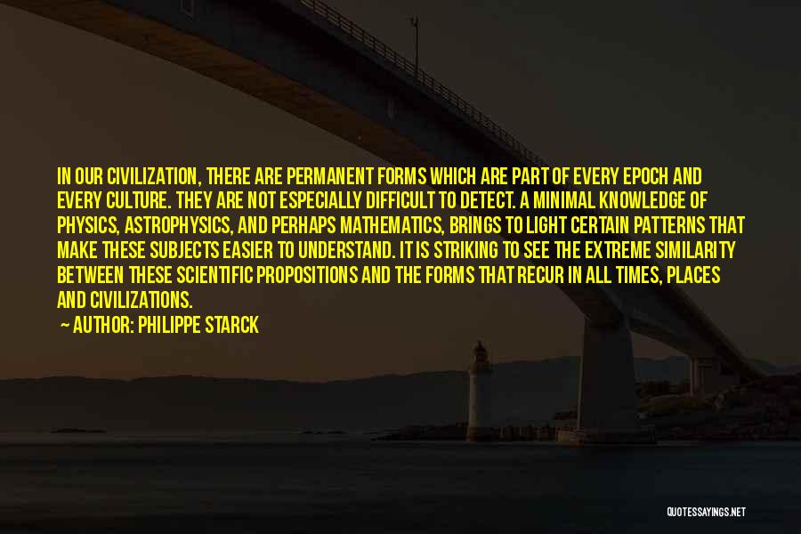 Difficult Subjects Quotes By Philippe Starck