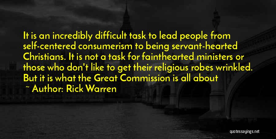 Difficult Task Quotes By Rick Warren