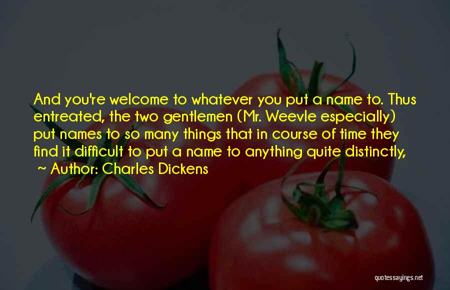 Difficult Things Quotes By Charles Dickens