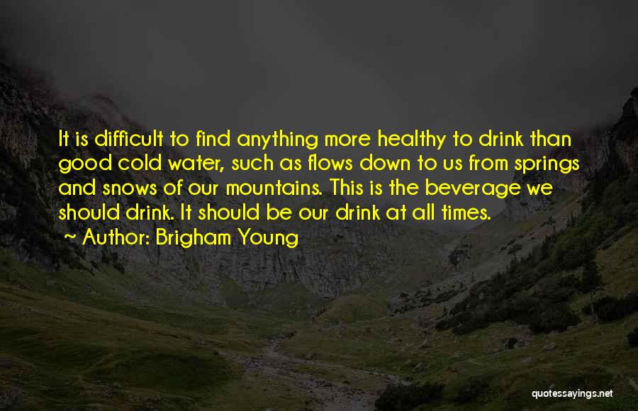 Difficult Times Quotes By Brigham Young